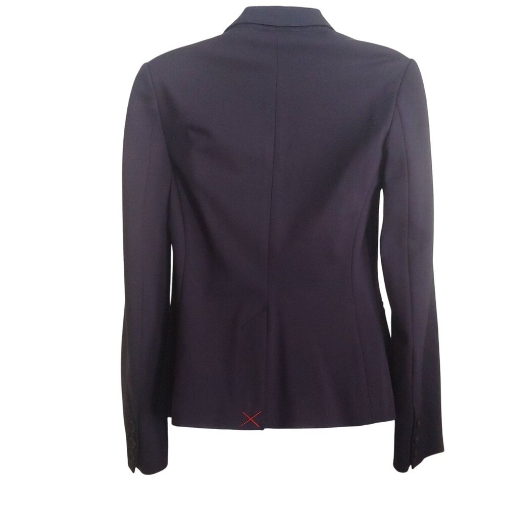 Boden Navy Structured 2 Button Blazer Pockets - image 2